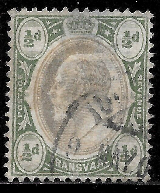 1902 British colony TRANSVAAL SC#252 🔥SIGN🔥used