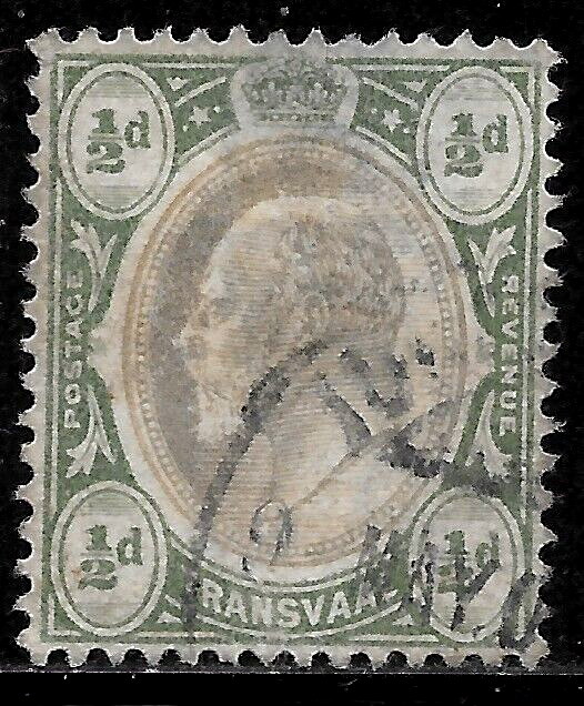 1902 British colony TRANSVAAL SC#252 🔥SIGN🔥used