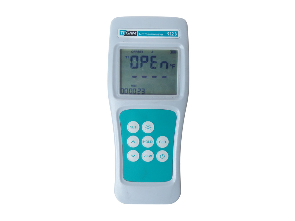 Tegam 912B Digital Thermocouple Thermometer Dual input