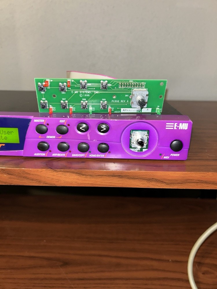 EMU Systems MoPhatt 64 Voice Dance Synth With Phatt ROM New Encoder