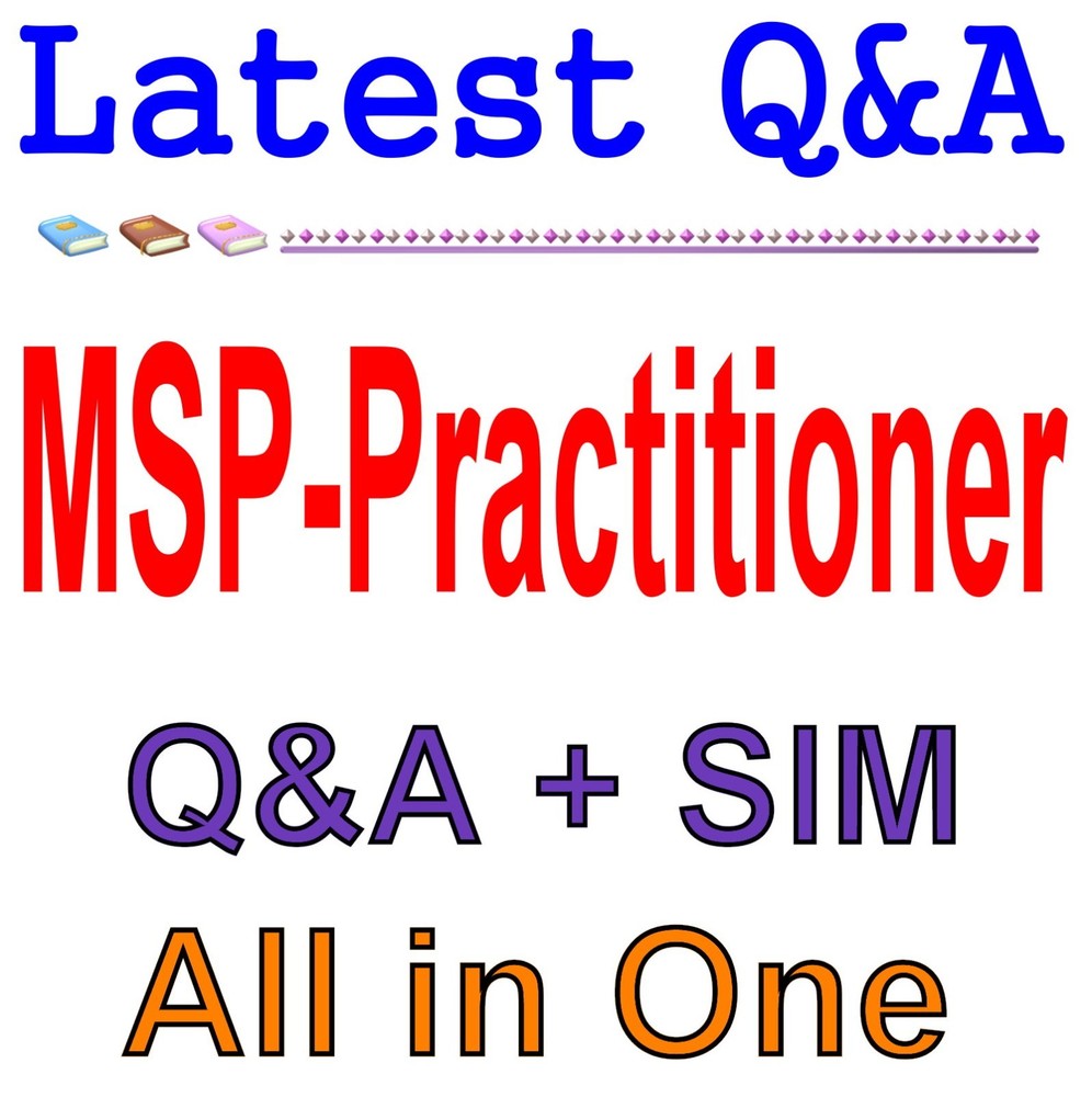 MSP Practitioner  5th edition Exam Q&A