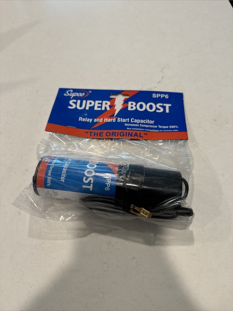 New Supco SPP6 POW-R-PAK Starter Solid Relay And Hard Start Capacitor