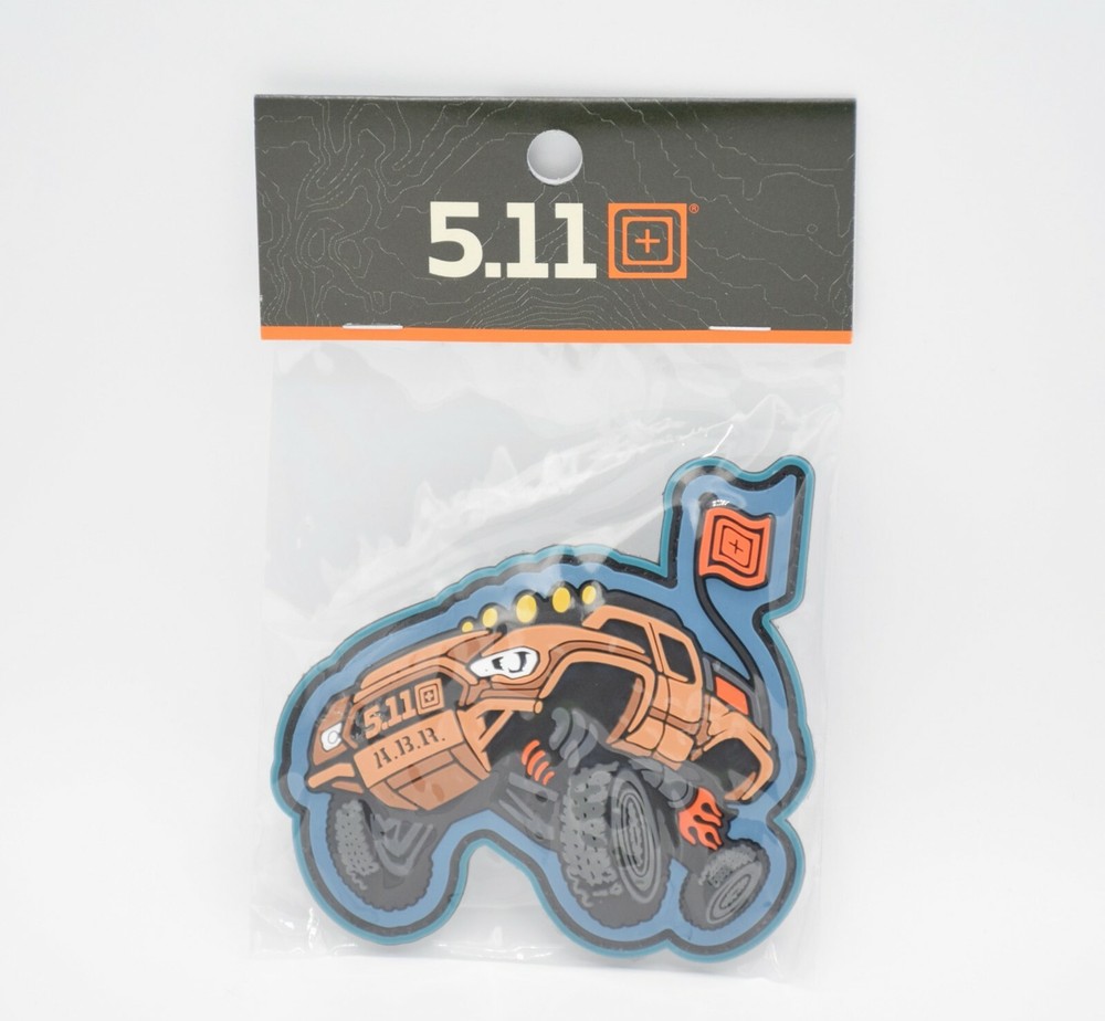 5.11 TACTICAL OFF ROAD "TACO" VEHICLE PATCH LOGO PATCH HOOK/LOOP BACKING