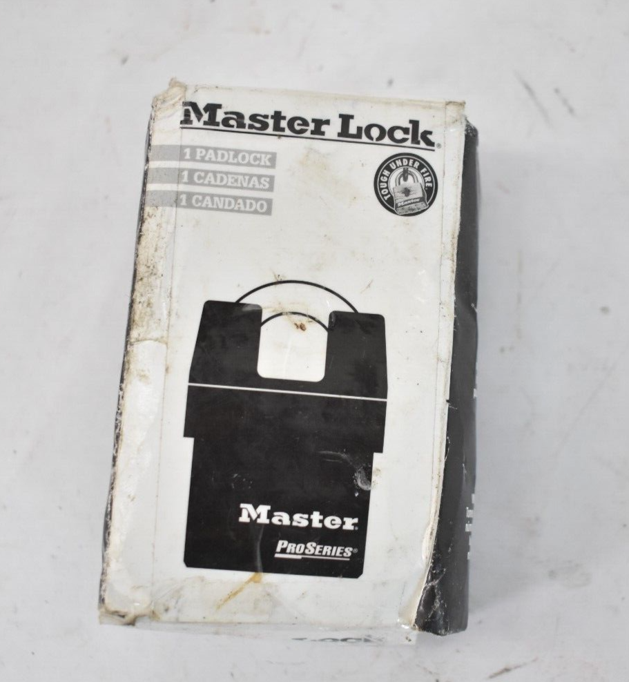 Master Lock Keyed Alike Padlock Partially Hidden Shackle 6321Ka Rectangular