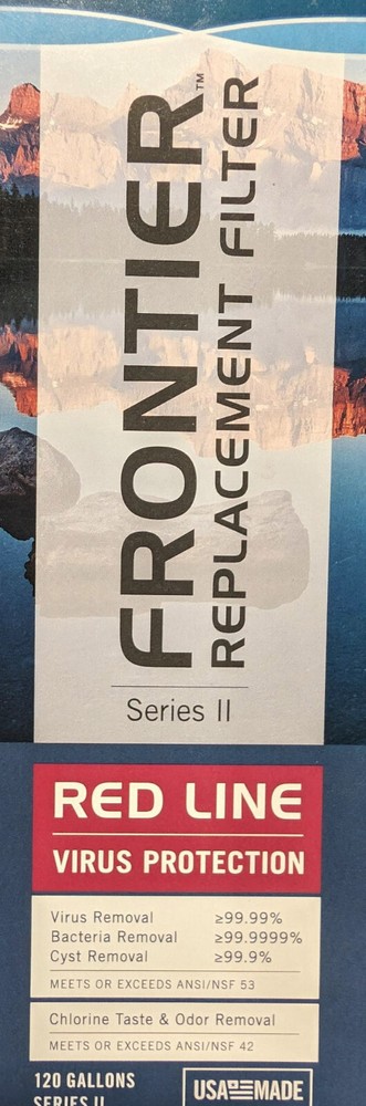 AQUAMIRA FRONTIER REPLACEMENT FILTER RED LINE