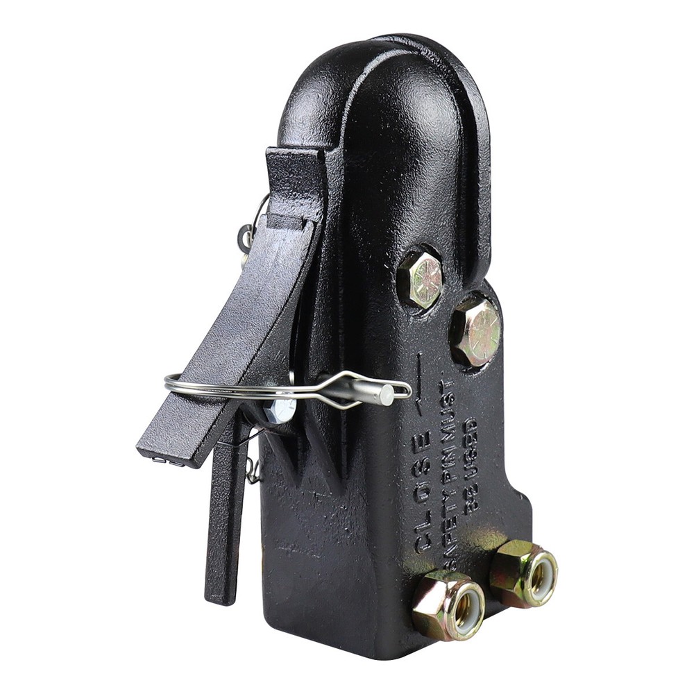 21000LBS Capacity Heavy Duty Adjustable Trailer Coupler 2-5/16" Channel-Mount