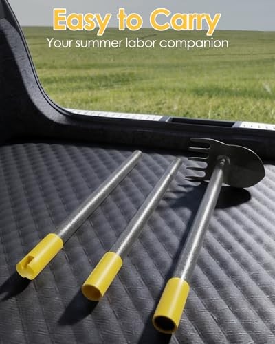 Hoe Garden Tool Heavy Duty Long Handle Manual Weeder Puller Tool for Weeding