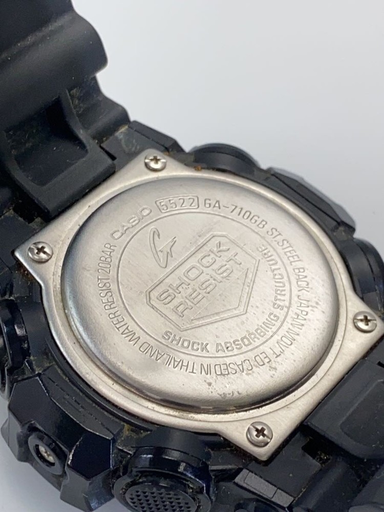 CASIO Quartz Watch G SHOCK Digital Analog BLK
