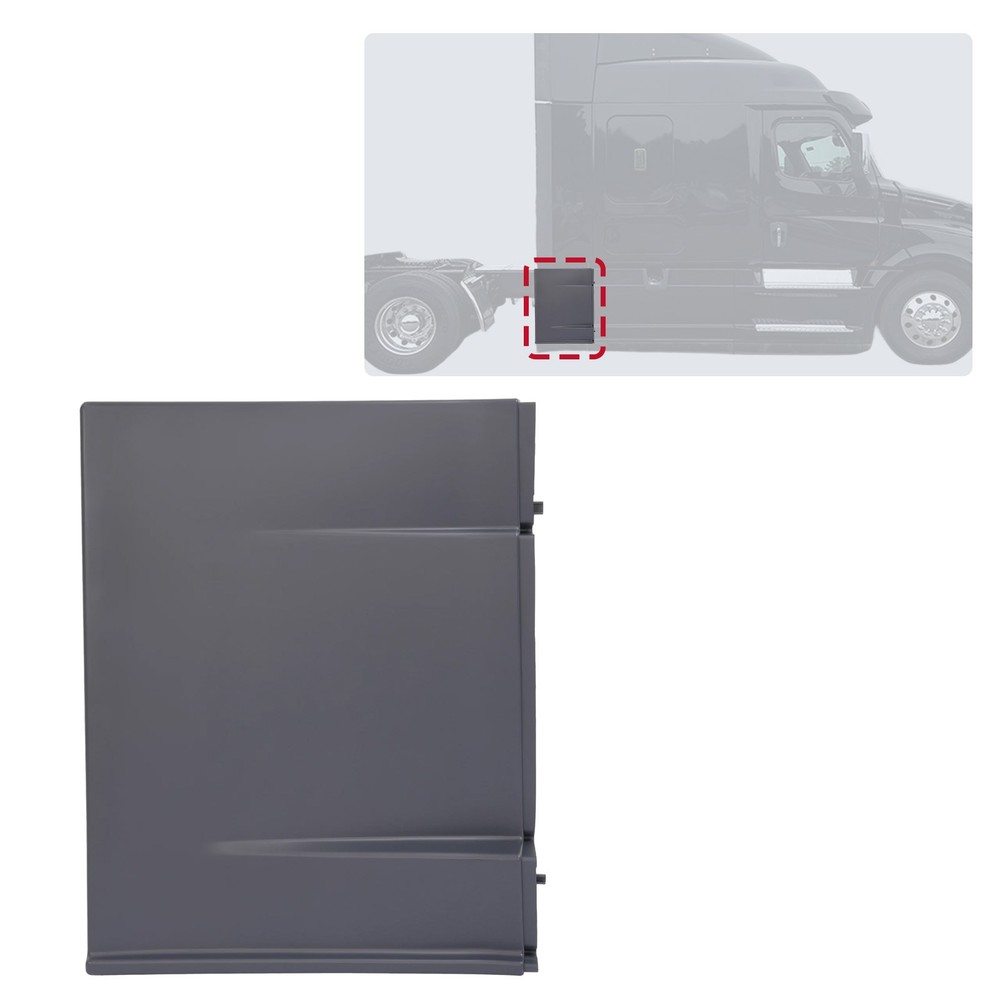 For Freightliner Cascadia 2008-2017 Rear Step Fairing Panel Passenger Right Gray