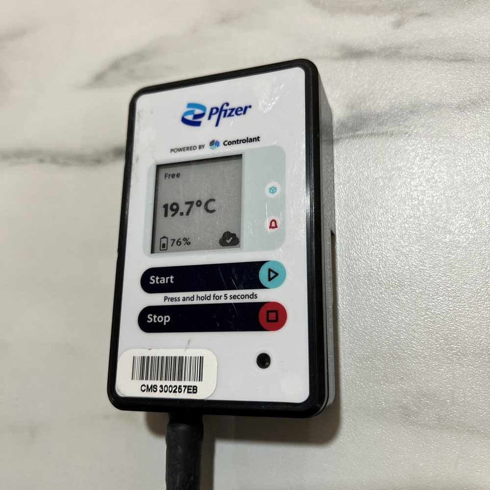 Pfizer Real-Time Logger CMS 300257EB Controlant