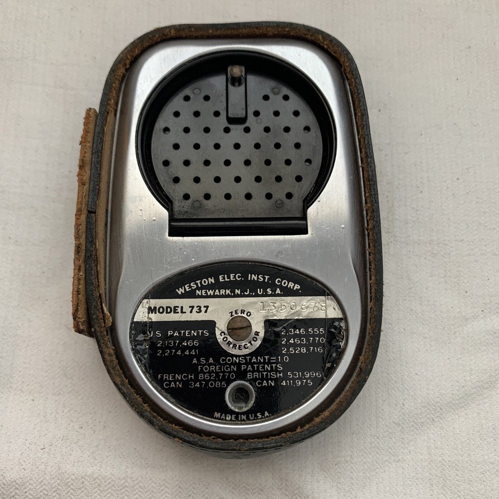 Weston Master III Universal Exposure Meter Model 737 