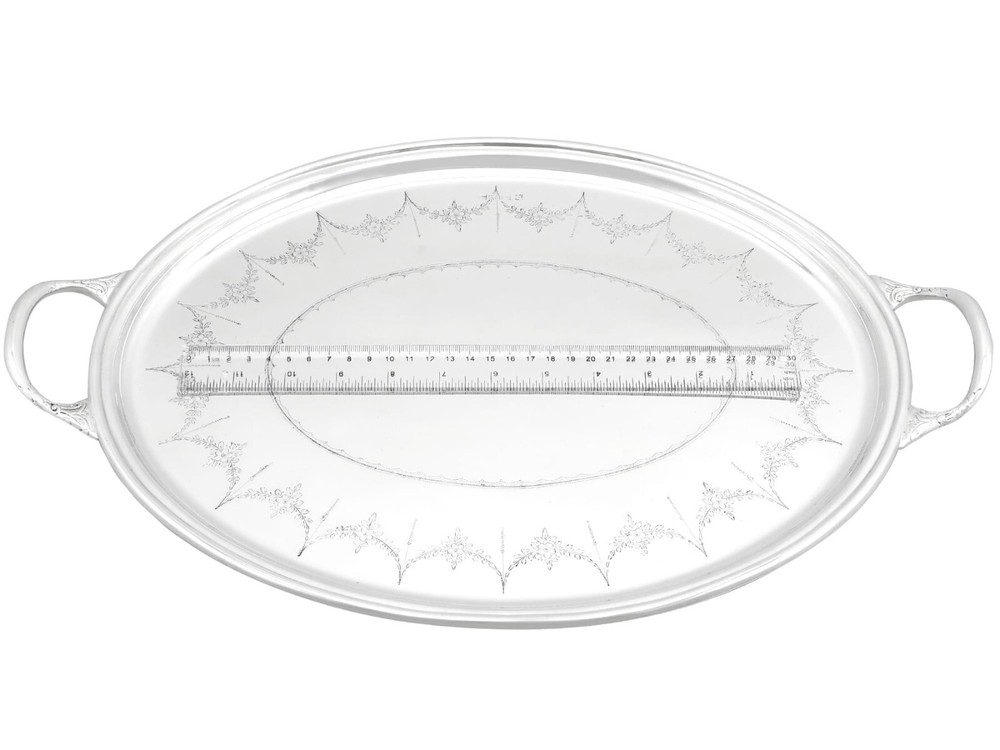 Vintage Sterling Silver Drinks Tray (1964)