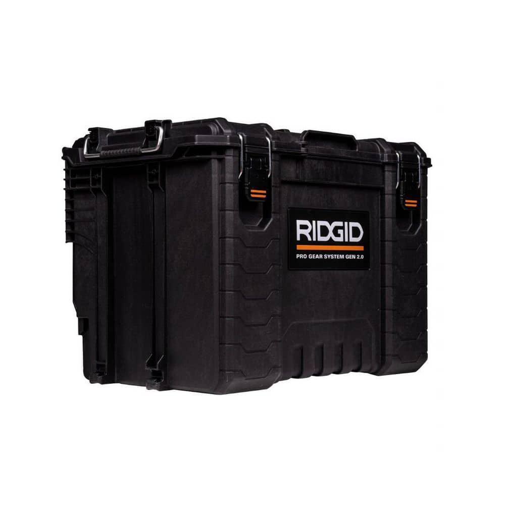 RIDGID 2.0 Pro Gear System Power Tool Case and Storage Tool Box