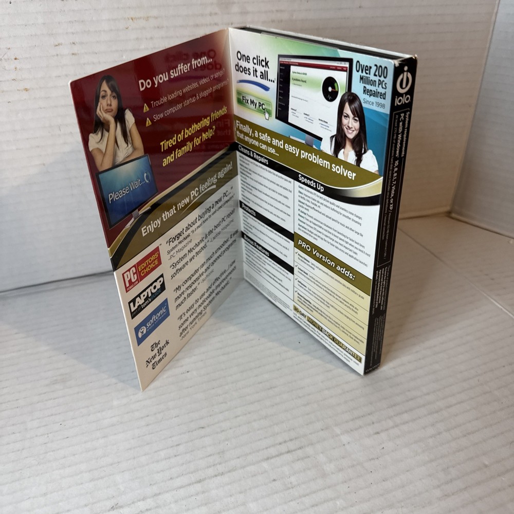iolo System Mechanic Pro PC Tune Up Software 2011