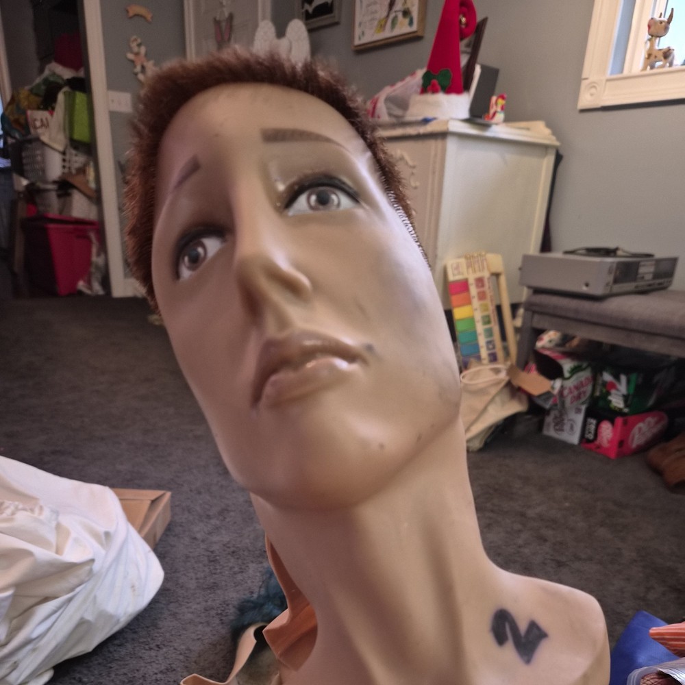 5 Mannequin Head Make up Slip On Hair Forms
