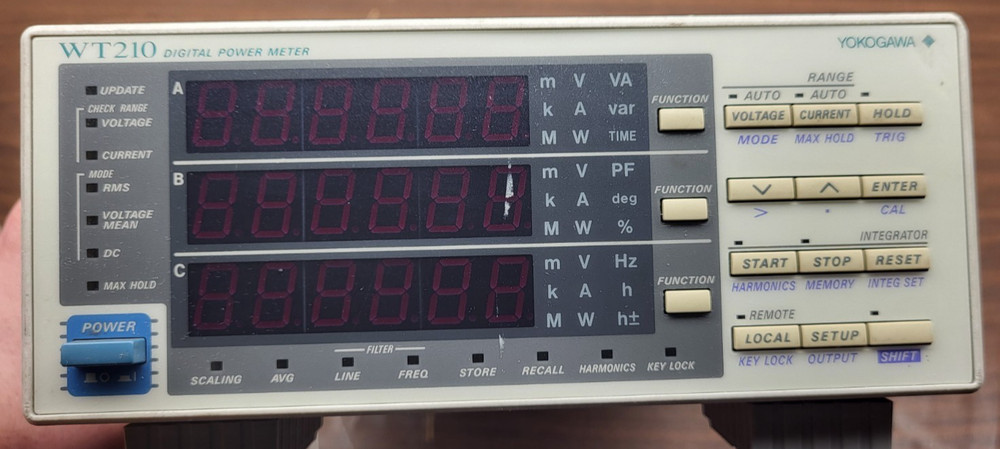 Yokogawa WT210 Digital Power Meter