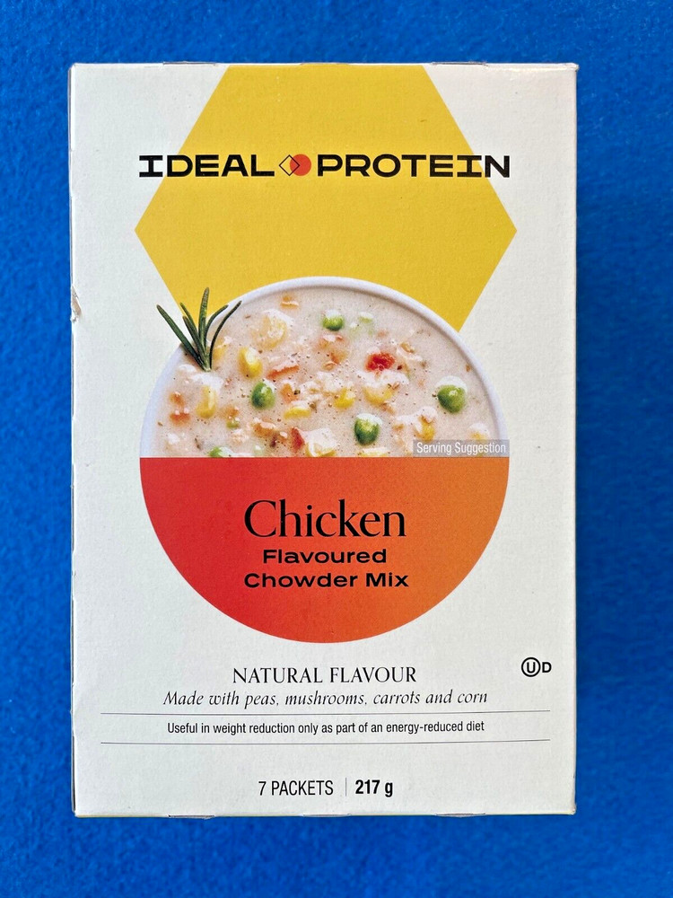 Ideal Protein Chicken Flavoured Chowder - 7 Packets EXP 6/30/26