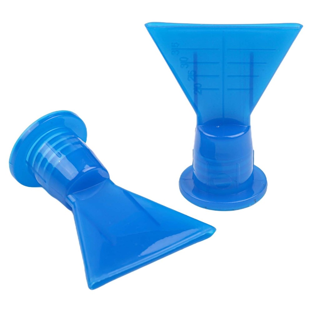 5x Accessories Wave Shape Silicon Cone Caulking Spare Part Flat Nozzle