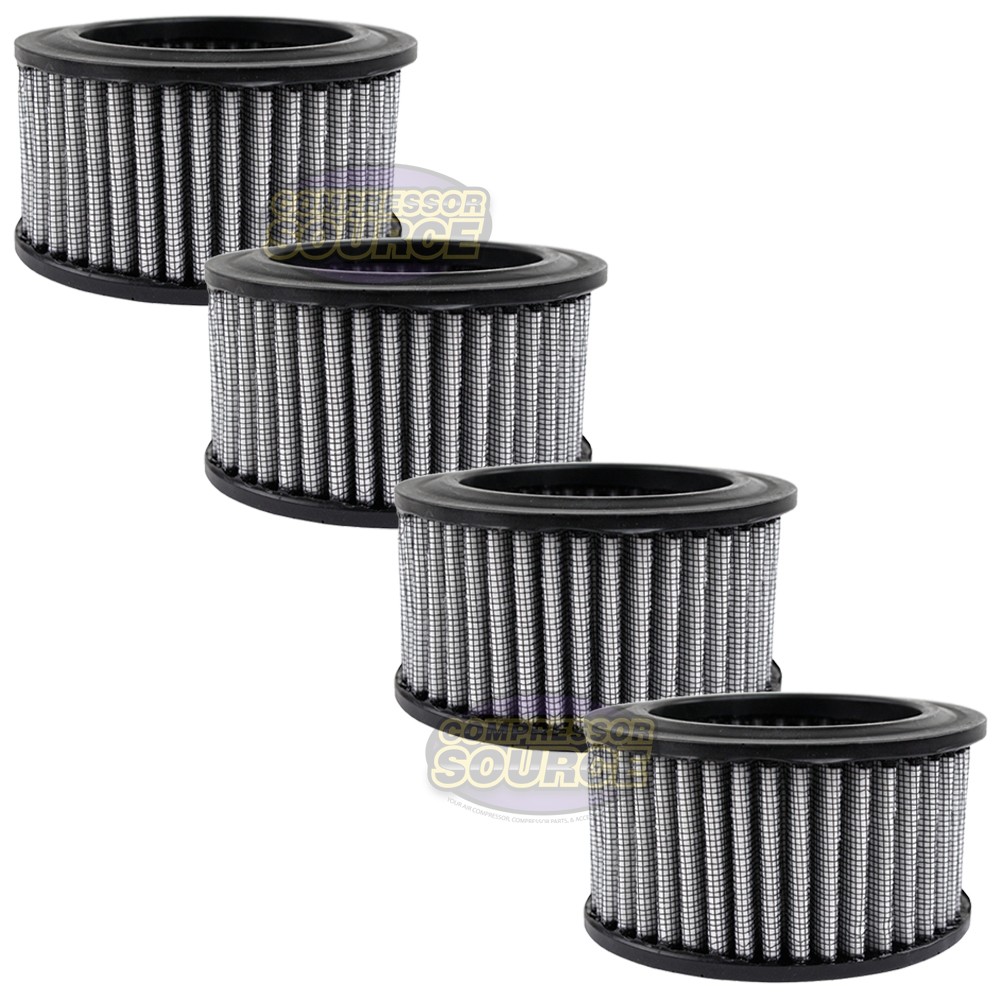 4 Pack Air Compressor Intake Filter Polyester Element with Pre Filter AP425 #15P