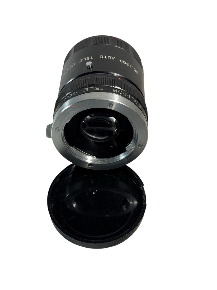 SOLIGOR for Minolta Automatic 3x Tele Converter Lens Includes 2x Lens Untested