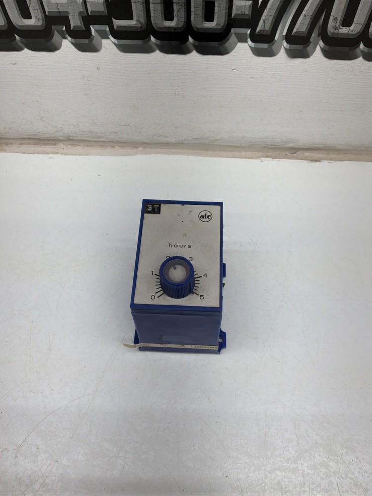 ATC Motor Driven Timer Hours 120V 322B NEW