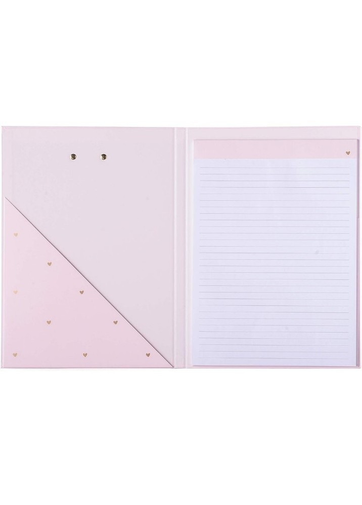 Growth Is Growth Journal Notebook Diary Lined Clipboard Pink Inspirational
