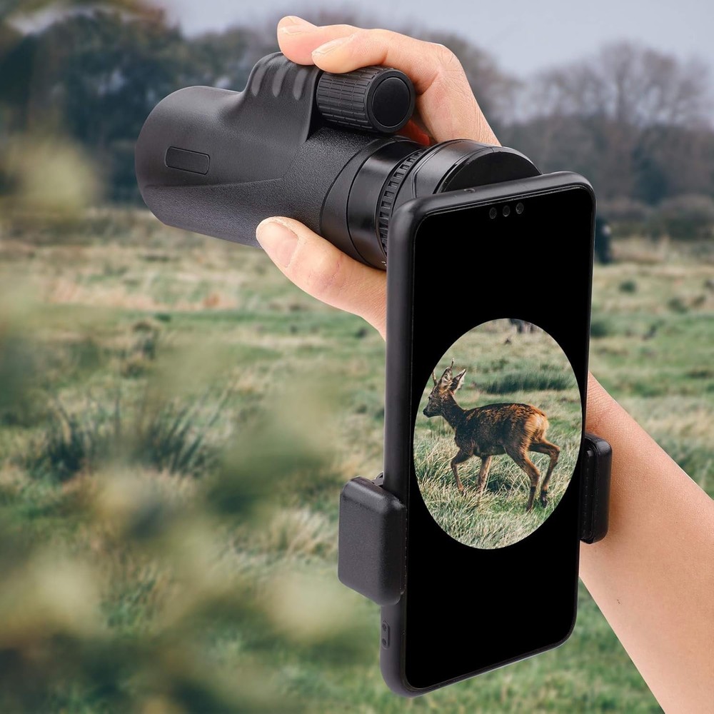 Universal Smartphone Telescope Adapter Mount for Binoculars, Microscope, Scop...