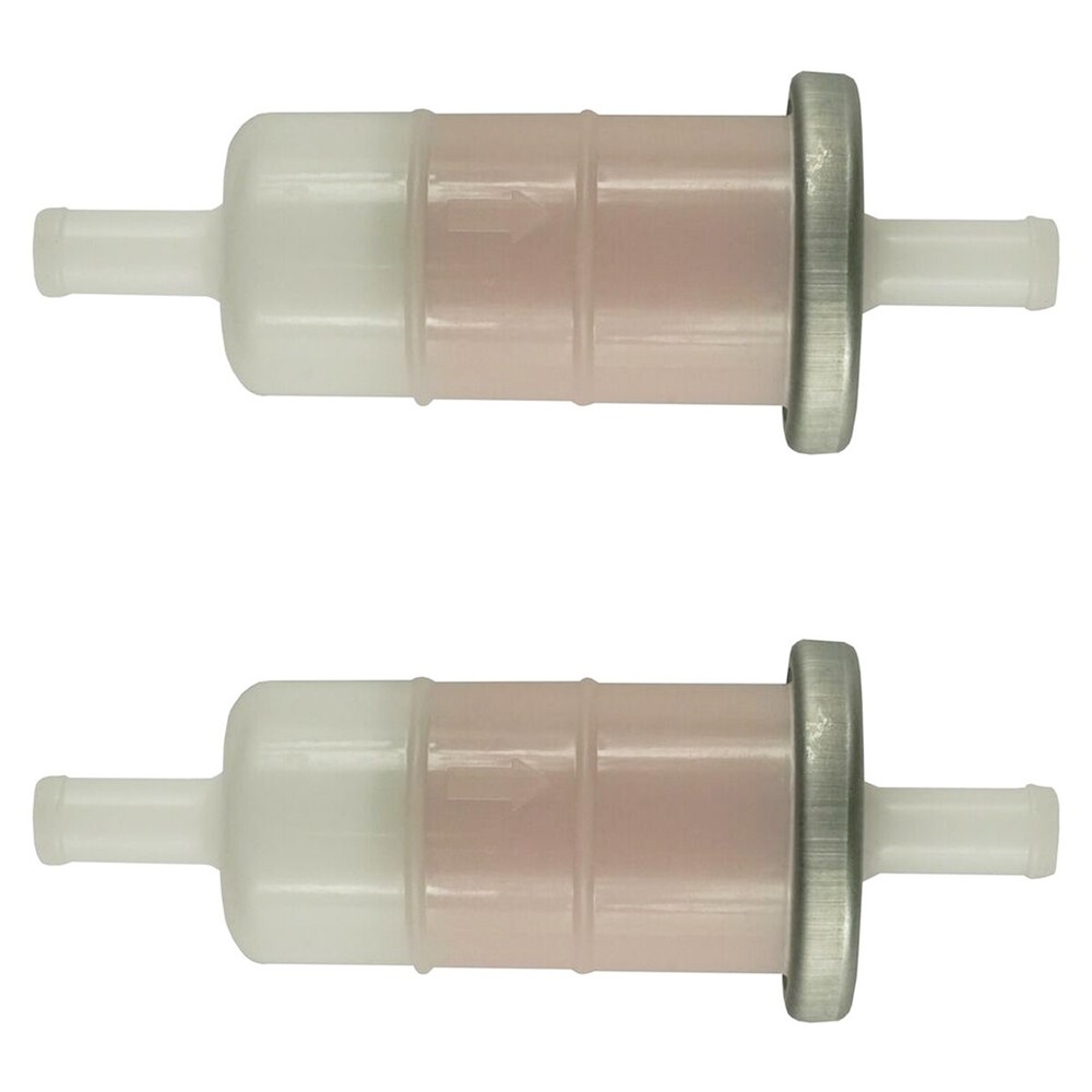2PCS Fuel Filter For Kawasaki KAF400B Mule 600 2013 & Before