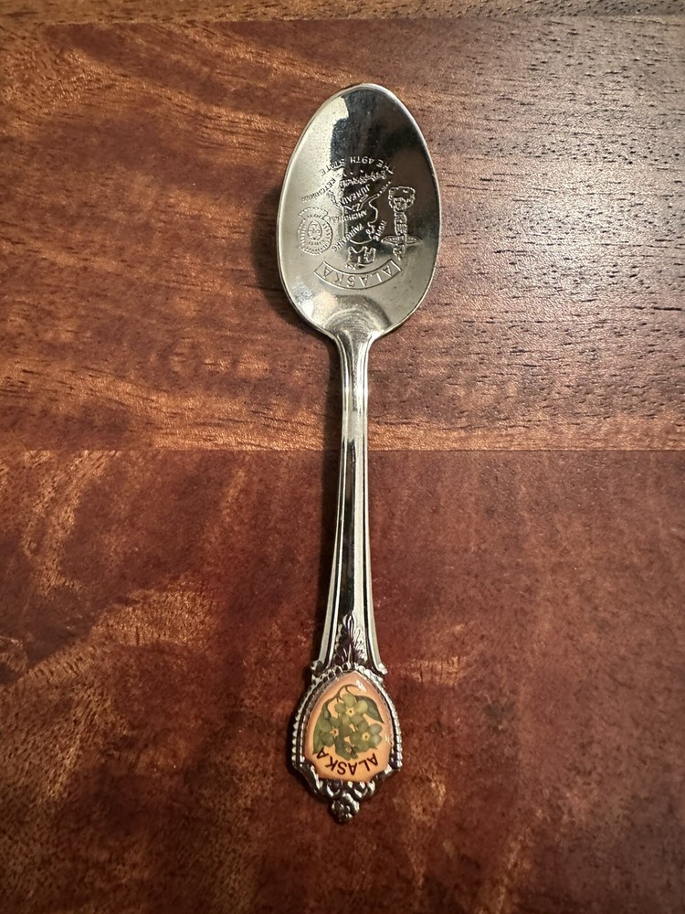 Alaska Silver Small Souvenir Spoon