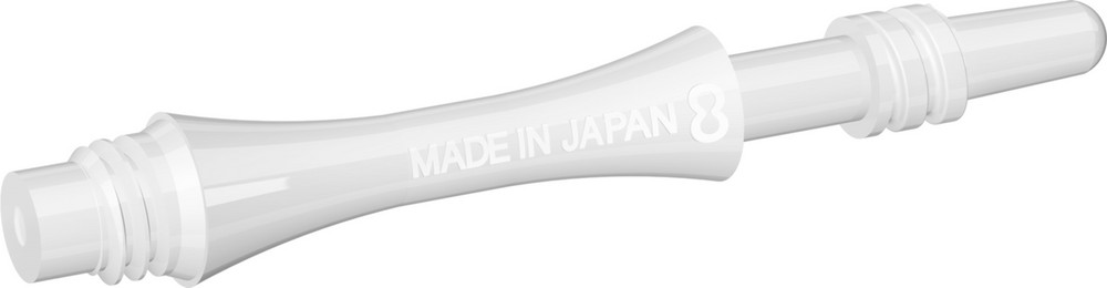 Target 8 Flight Slim White 19mm Spin Shaft
