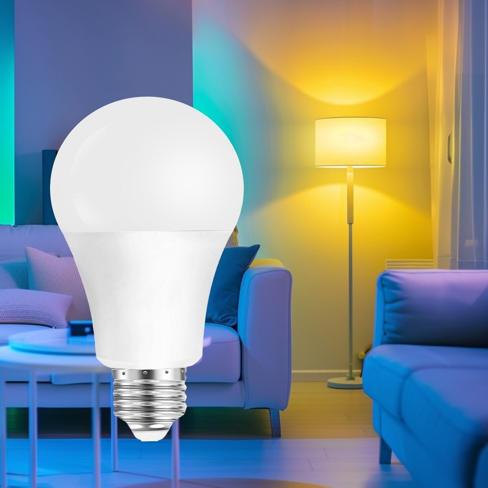 24 Pack A19 LED Light Bulbs 9W Equivalent 60W Replacement Daylight 5000K E26