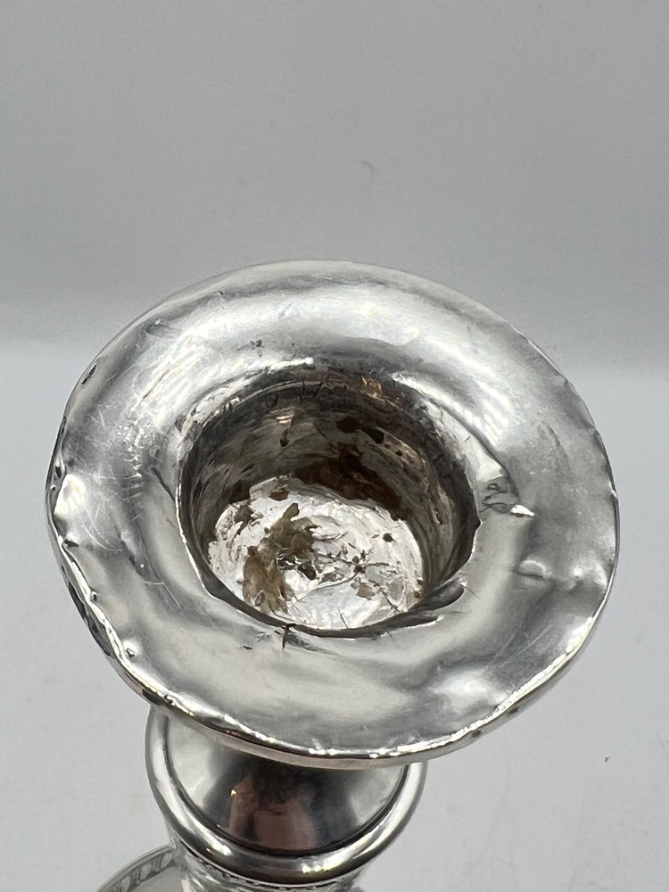 Columbia sterling silver candlestick weighted