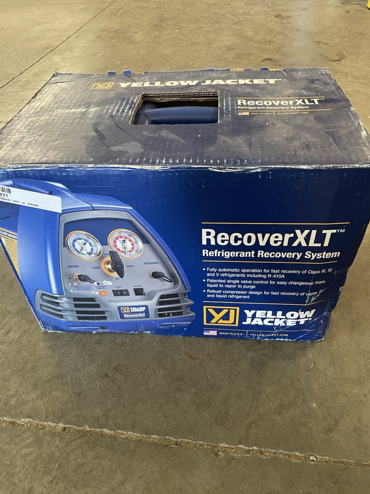 Yellow Jacket XLT Recovery Machine