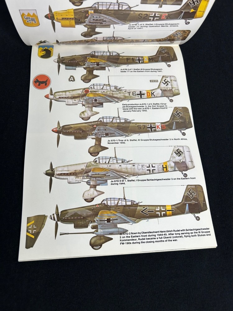 Ju87 Stuka In Action Book