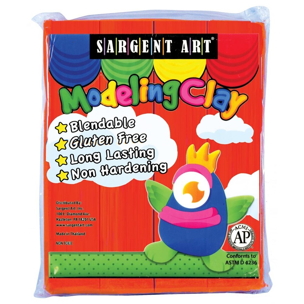 Sargent Art Modeling Clay Orange