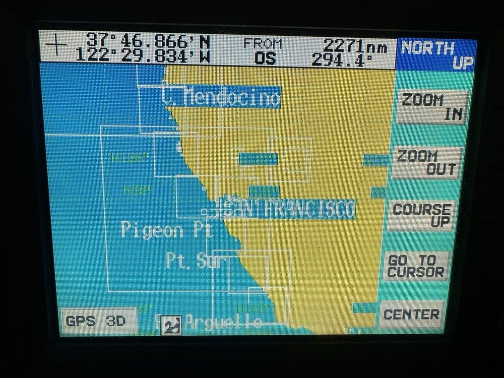 Furuno GP-1850D GPS Chartplotter Display (TESTED)