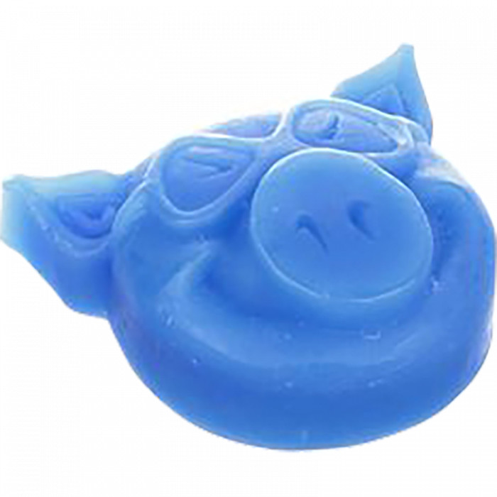 Pig Head Raised Curb Wax Blue