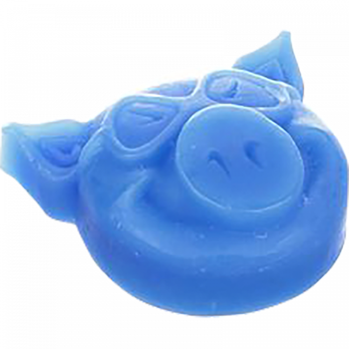 Pig Head Raised Curb Wax Blue