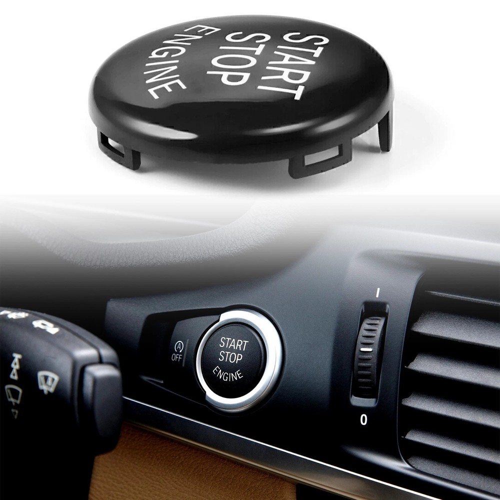 For BMW E90 E91 E60 E70 E71 E83 E84 E87 E89 Start Stop Button Gloss Fit Ring.