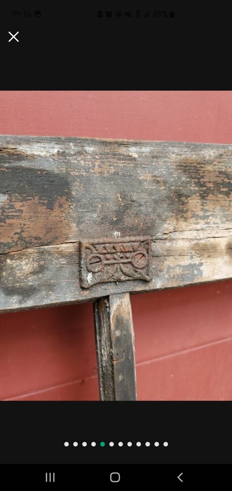 Extra large wooden window frame