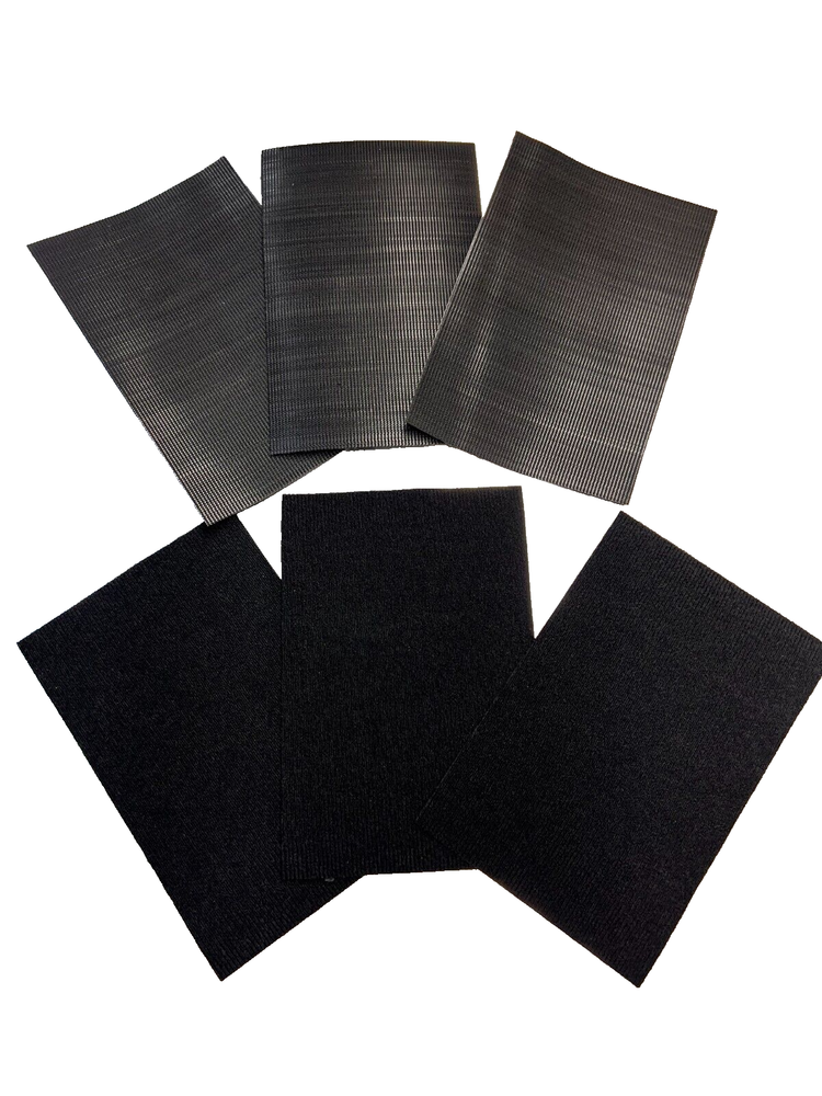 Velcro® Brand 3-Pack 4" x 6" Industrial Adhesive Backed Hook & Loop Sheets
