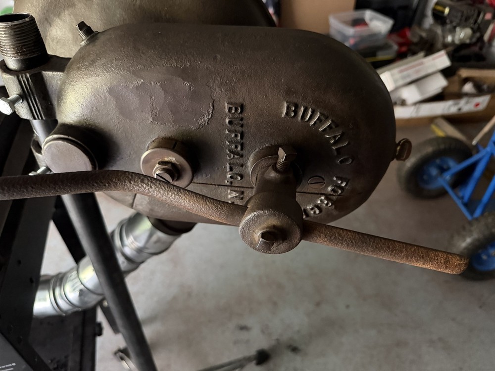 Buffalo Vintage Hand-Cranked Forge Blower