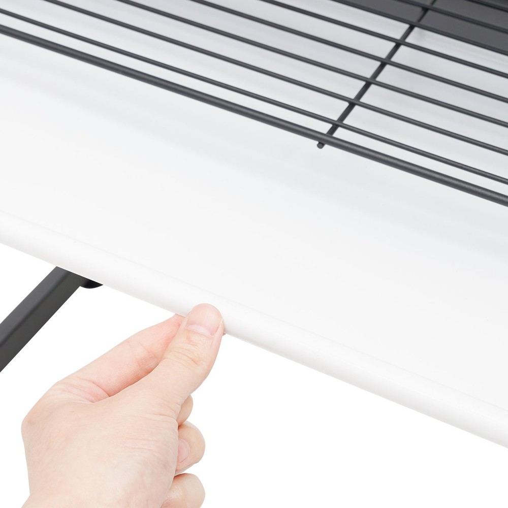 Iron Kitchen Storage Rack Vertical Microwave Oven Rack Kitchen Storage Shelf