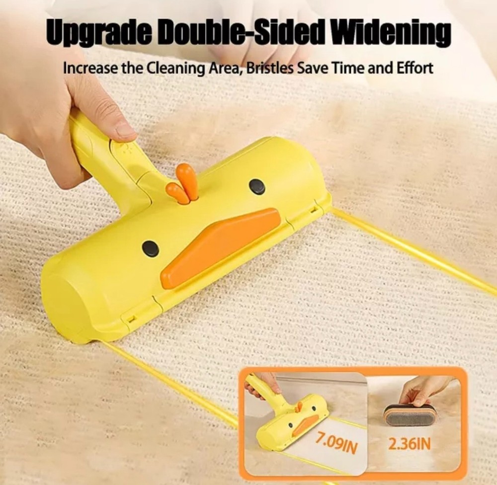 Reuseable Pet Hair Remover Roller Portable Multi-Surface Lint Roller