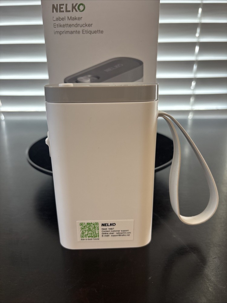 NELKO Label Maker Machine with Tape, P21 Portable Bluetooth Label Printer