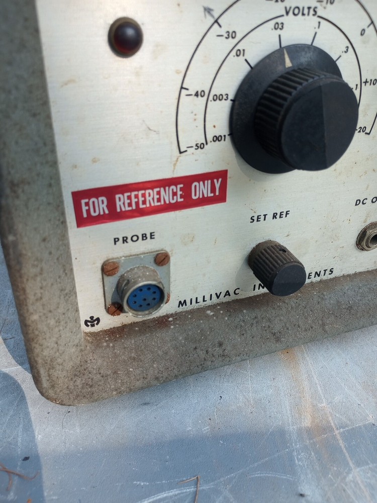 Millivac Mv-28b Micro voltmeter