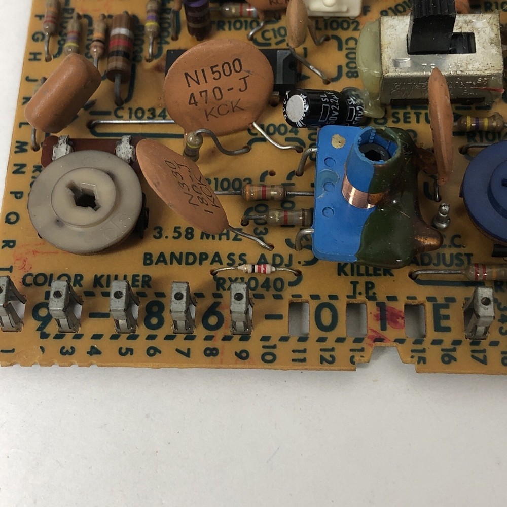 Zenith 9-86-01E Control Board