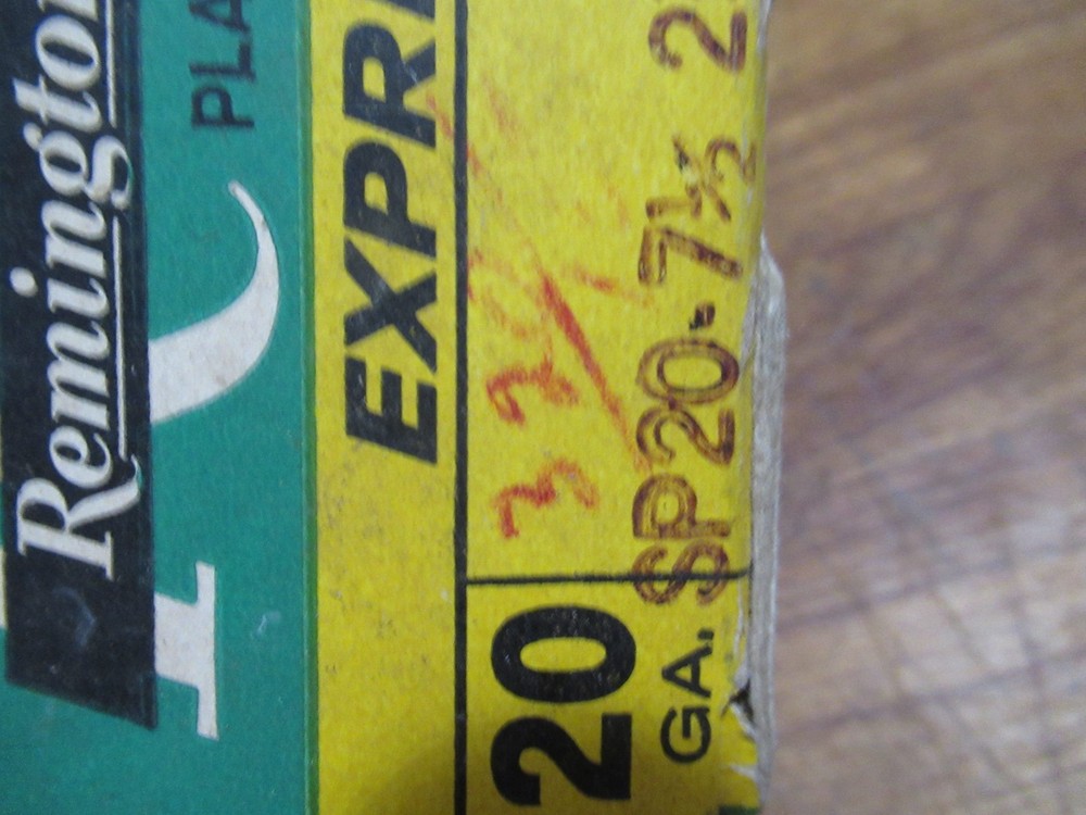 Empty Ammo Box Remington Express 20 Ga Shotshell box