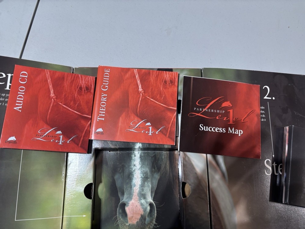 Parelli Partnership Level 1 Training Natural Horsemanship Program Set GREAT
