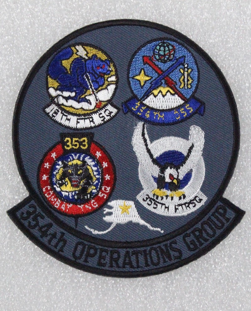 USAF Air Force Patch: 354th Operations Group (gaggle)